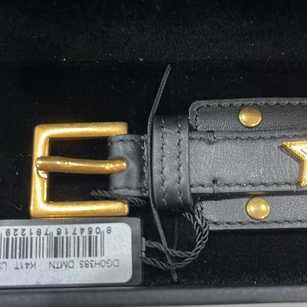 VERSACE MEDUSA LEATHER BRACELET BRAND NEW EXQUISITE - Picture 5 of 6